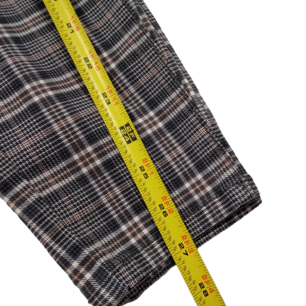 ❤️American Eagle Plaid Super Stretch Pants Trousers Size 6 - Picture 7 of 9